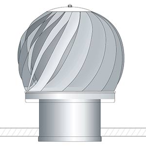 Mechanischer Firstlüfter zur belüftung von Pultdachhallen