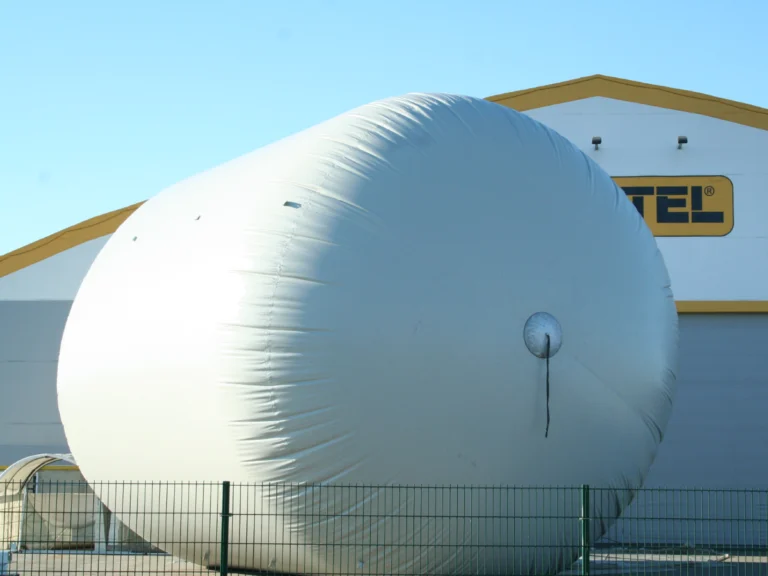 Externe Biogasspeicherung - Gassack
