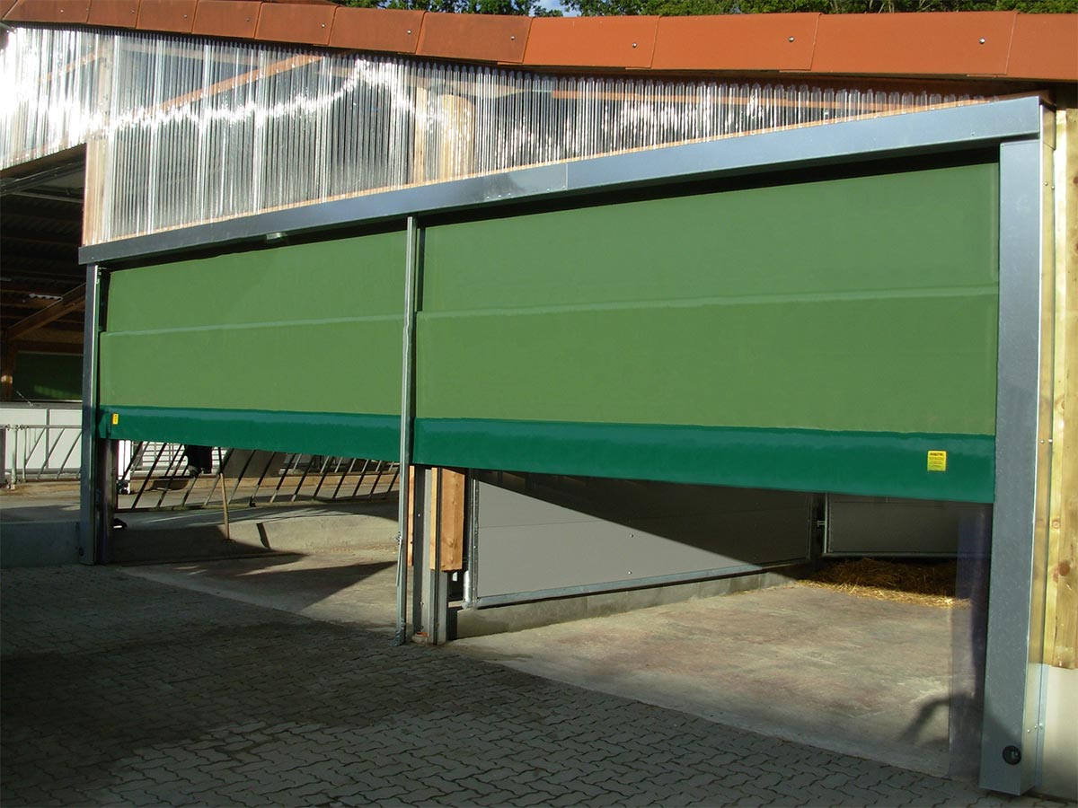AGROTEL Doppelrolltor für breite Einfahrten