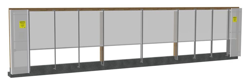 AGROTEL Curtain System WSS1 für Stall