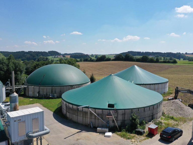 Textile Lösungen für Landwirtschaft und Industrie-Biogas Komponenten