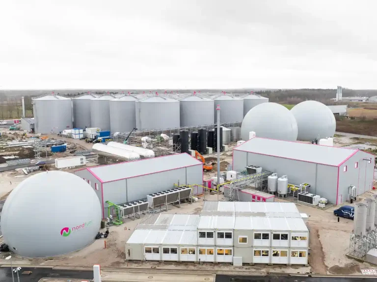 Biogas Gasspeicherung für Biomethananlage Nordfuel