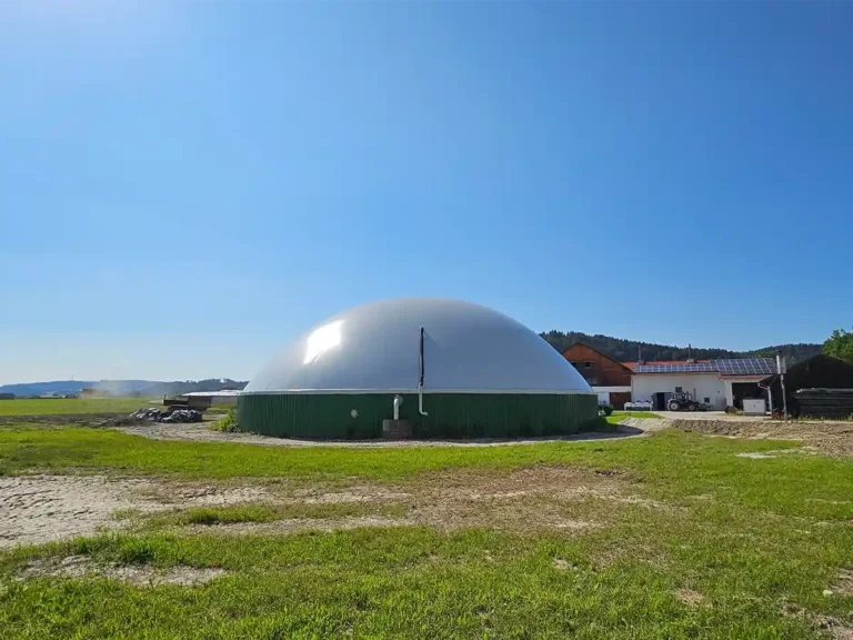 Gasspeicherhaube für gasdichte Abdeckung der Biogasanlage