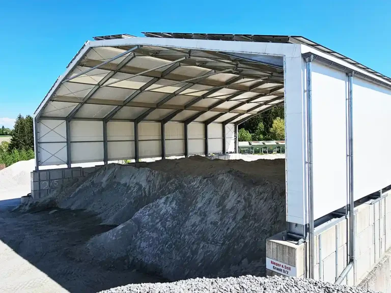 AGROTEL Lagerhalle für Baugewerbe