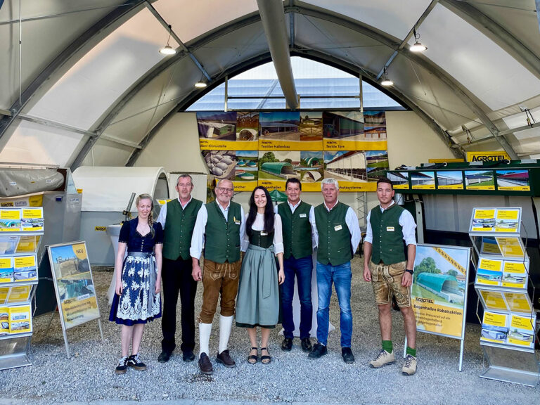 Team AGROTEL auf der Rieder Messe 2025
