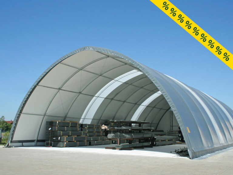 Bogenhallen als Lagerhallen für Industrie und Gewerbe jetzt bis zu 10 % reduziert