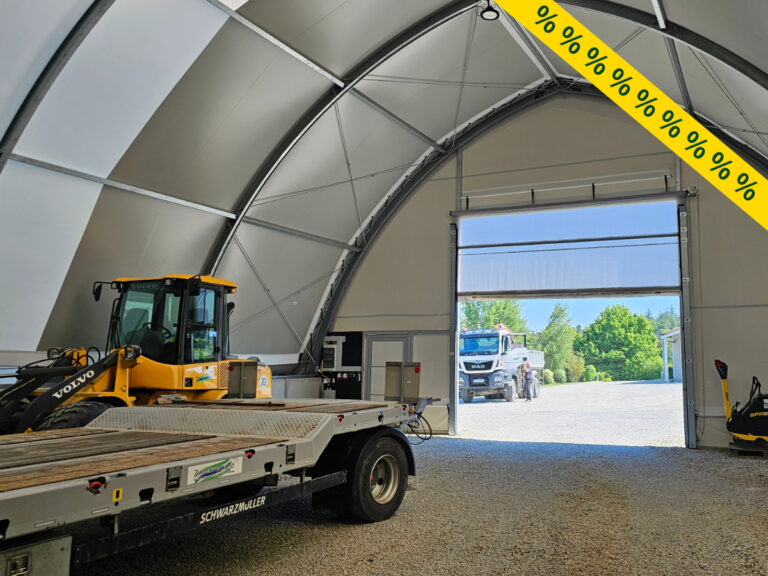 Bogenhalle zum Sonderpreis mit bis zu 10% Rabatt